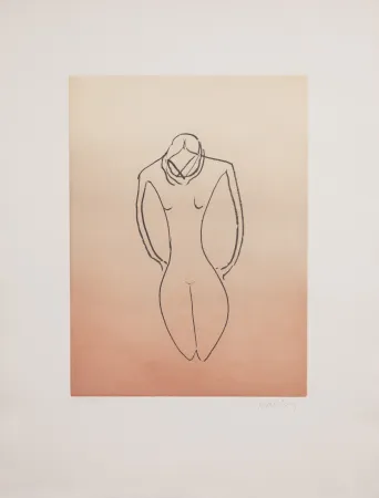 アクチアント Ray - Man Ray (1890–1976) - Anatoms without Rime or Reason for Every Season - Aquatint and soft ground on paper - 1970