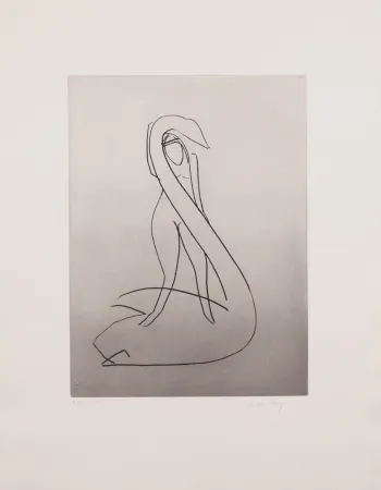 アクチアント Ray - Man Ray (1890–1976) - Anatoms without Rime or Reason for Every Season - Aquatint and soft ground on paper - 1970