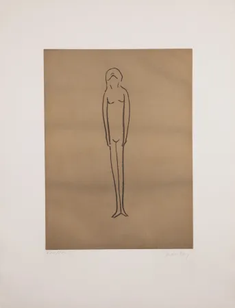 アクチアント Ray - Man Ray (1890–1976) - Anatoms without Rime or Reason for Every Season - Aquatint and soft ground on paper - 1970