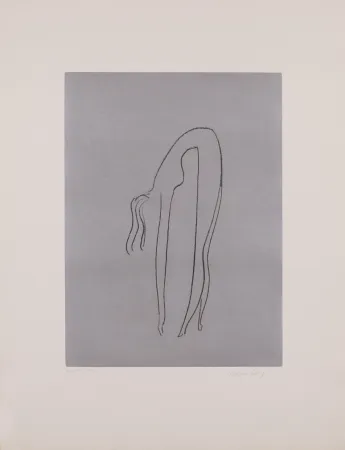 アクチアント Ray - Man Ray (1890–1976) - Anatoms without Rime or Reason for Every Season - Aquatint and soft ground on paper - 1970