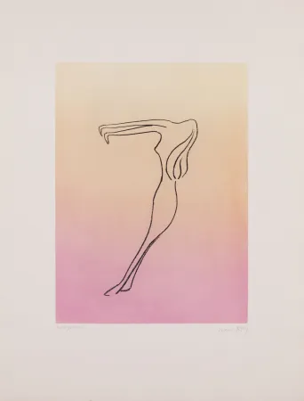 アクチアント Ray - Man Ray (1890–1976) - Anatoms without Rime or Reason for Every Season - Aquatint and soft ground on paper - 1970