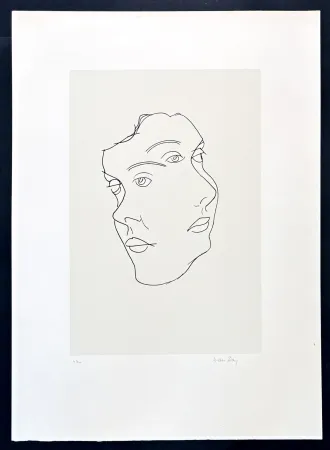リトグラフ Ray - Man Ray (1890–1976) - Maschere - Lithograph on paper