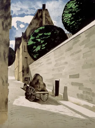 リトグラフ Ray - Man Ray (1890–1976) - Rue Férou - Color lithograph on paper - 1974