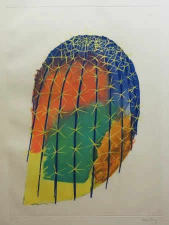 エッチングと　アクチアント Ray - Transfiguration d'un cactus