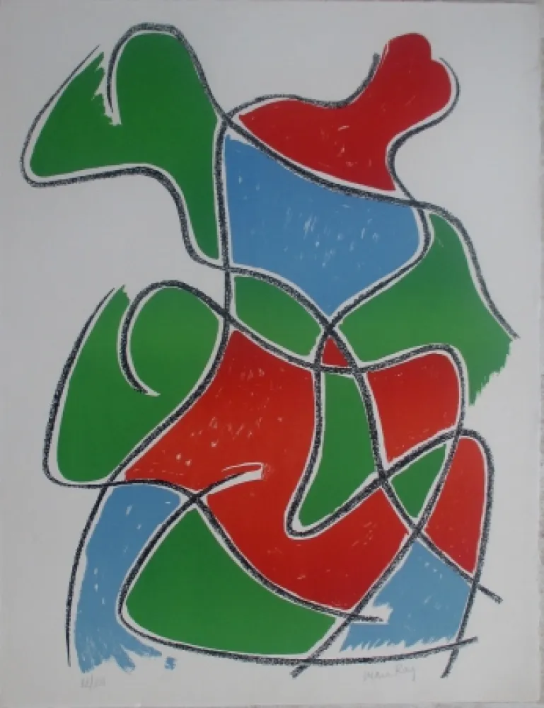 リトグラフ Ray - Tre Figure