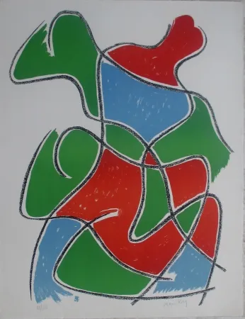 リトグラフ Ray - Tre Figure