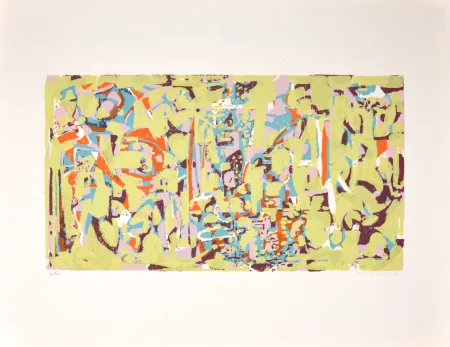 シルクスクリーン Raymond - Composition, 1954 - Hand-signed