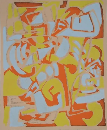 ステンシル Raymond - Témoignages pour l'art abstrait