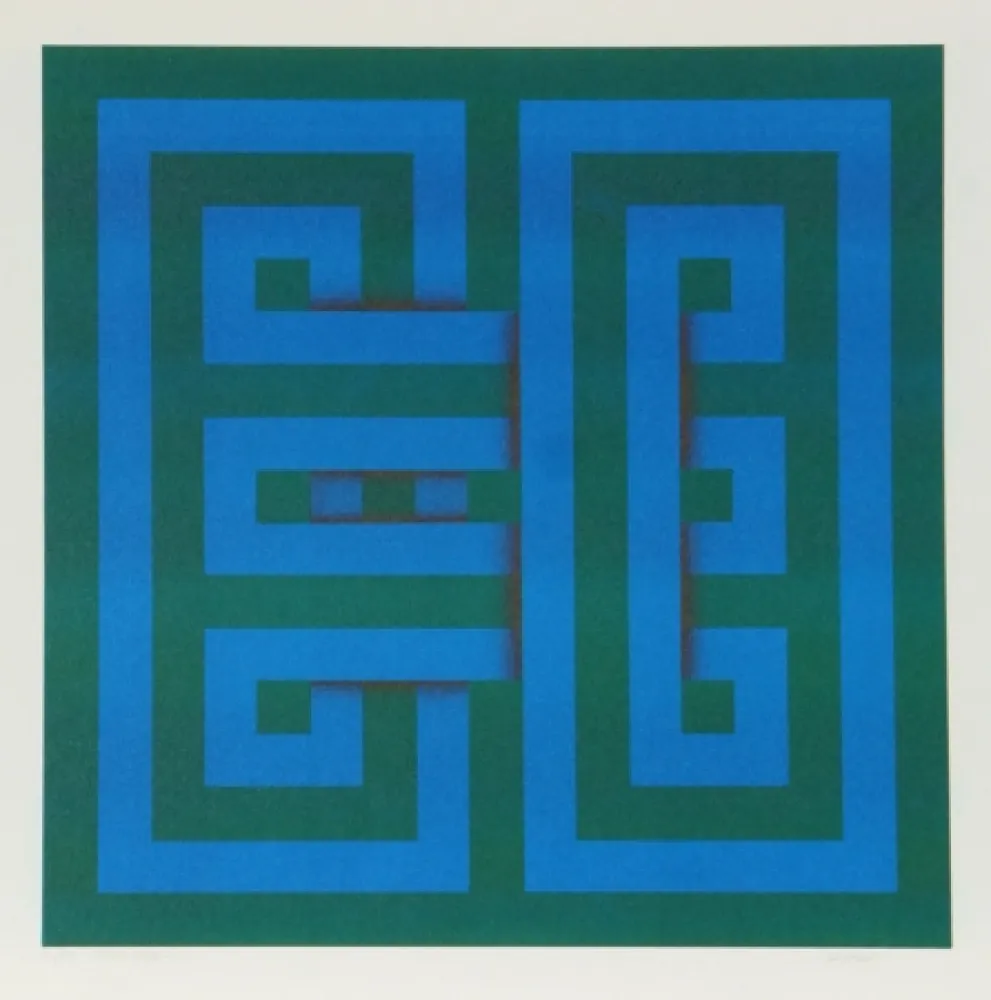 シルクスクリーン Rayo - Saphan