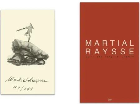 挿絵入り本 Raysse - L'art en écrit