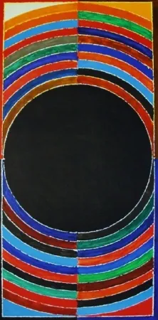 リトグラフ Raza - Composition 5