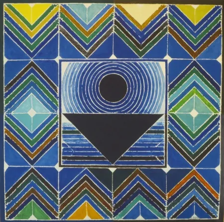 リトグラフ Raza - Sans titre V