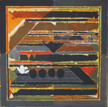 リトグラフ Raza - Sans titre VII