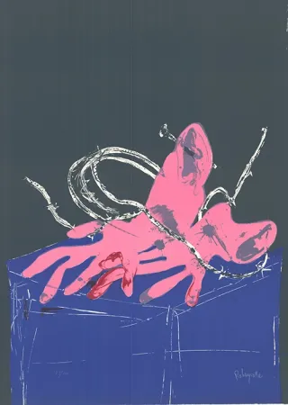 リトグラフ Rebeyrolle - AVL Grand Palais