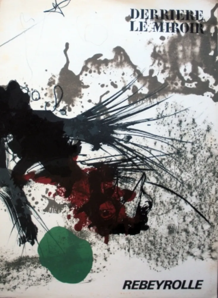 挿絵入り本 Rebeyrolle - Derriere le Miroir n.177