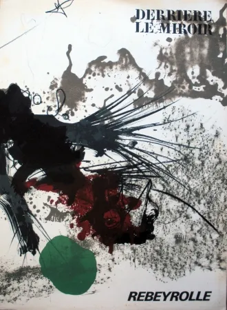 挿絵入り本 Rebeyrolle - Derriere le Miroir n.177