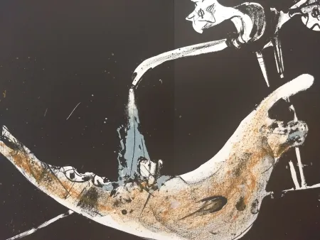 挿絵入り本 Rebeyrolle - Edition Tete DLM 219