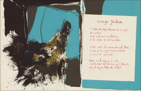 リトグラフ Rebeyrolle - Placard Dupin