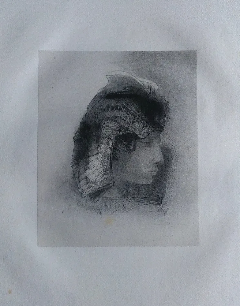 リトグラフ Redon - Mes baisers...