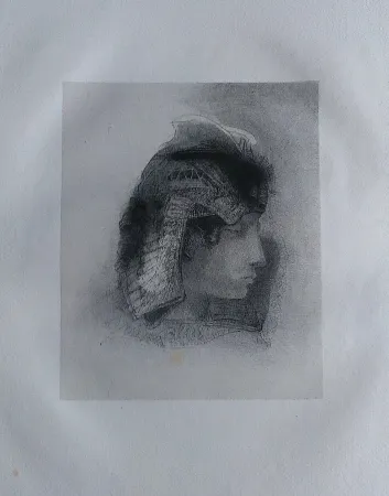 リトグラフ Redon - Mes baisers...