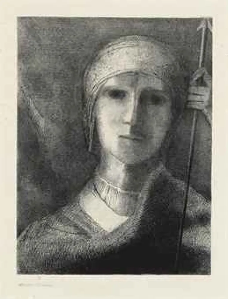 リトグラフ Redon - Parsifal