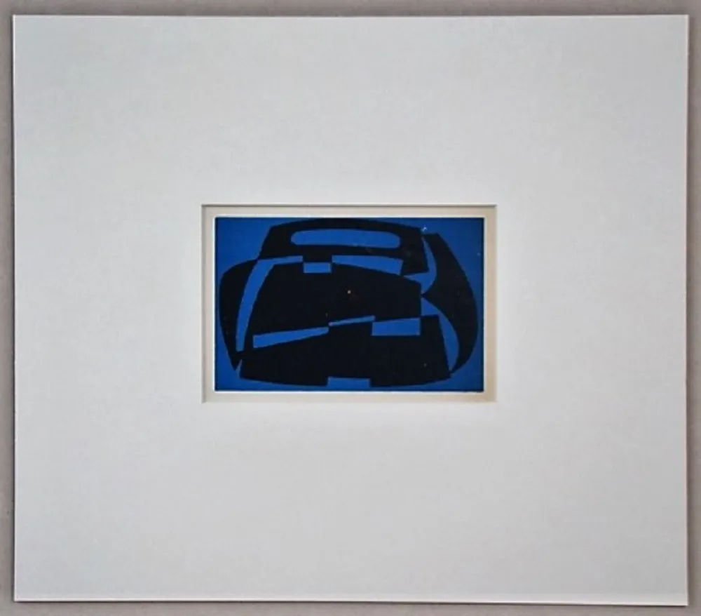 木版 Reggiani - Composizione non figurativo