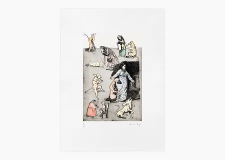 彫版 Rego - Old Mother Hubbard I