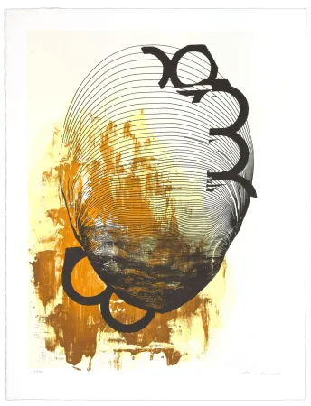 リトグラフ Reichert - Sans Titre 5