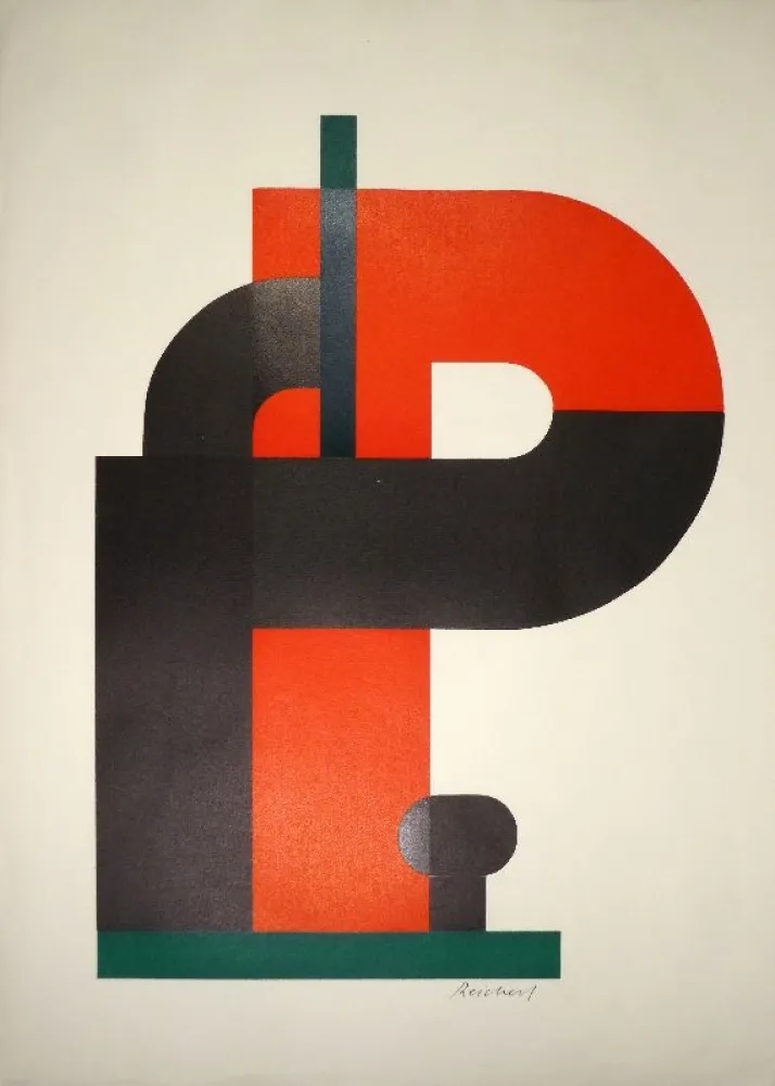 木版 Reichert - Untitled