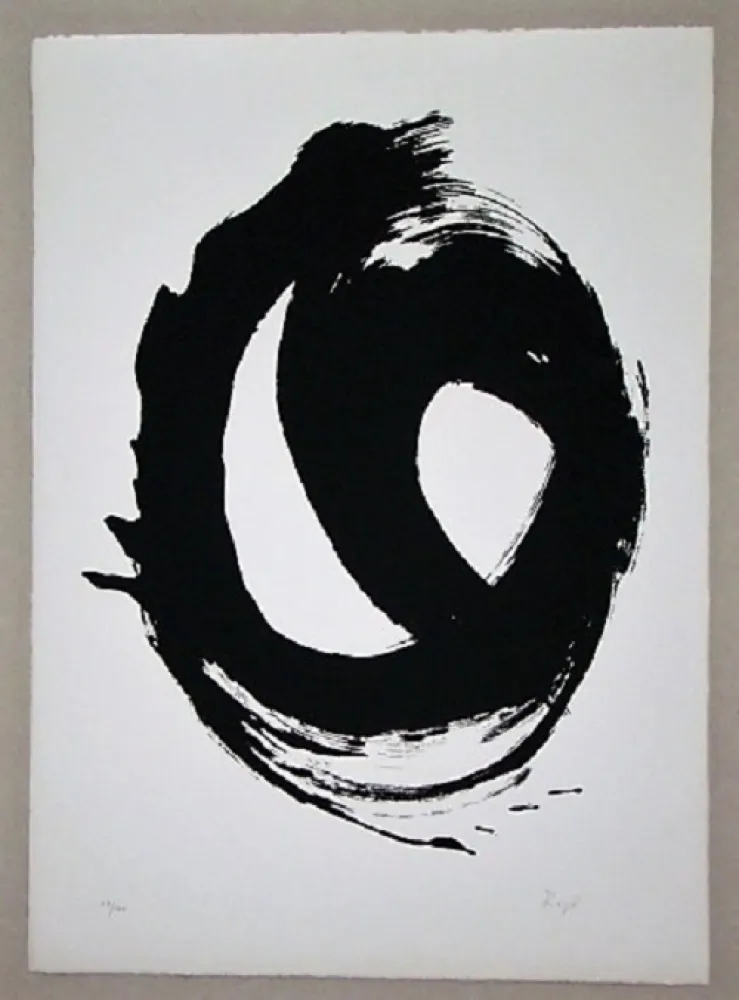 リトグラフ Reigl - Informelle Komposition