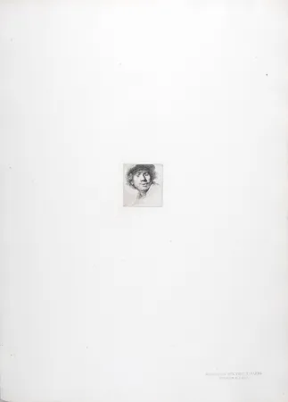 輪転グラビア印刷 Rembrandt - Rembrandt aux yeux hagards