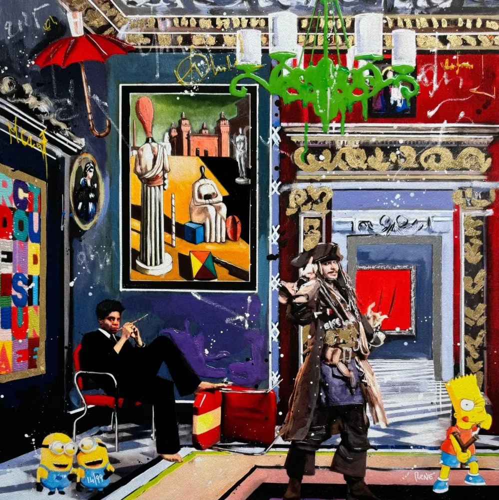 シルクスクリーン Renè - Catch art