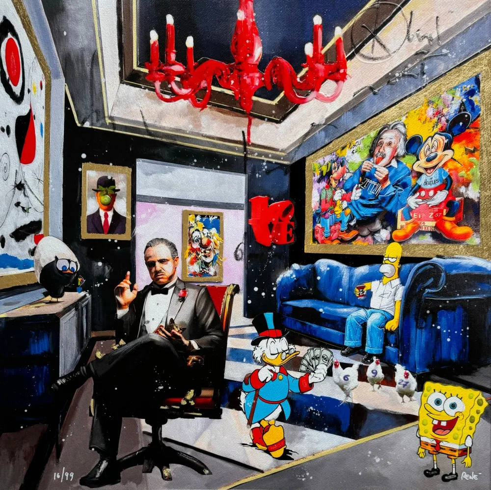 シルクスクリーン Renè - In time