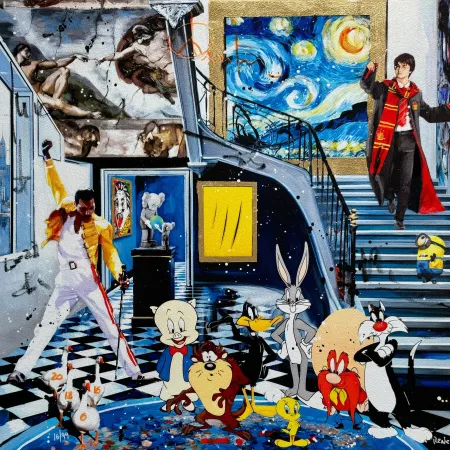 シルクスクリーン Renè - Magic