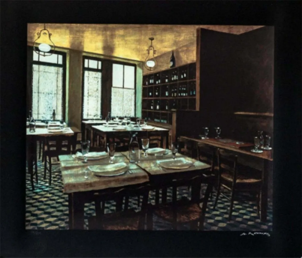 シルクスクリーン Renoux - Interior Van Gogh