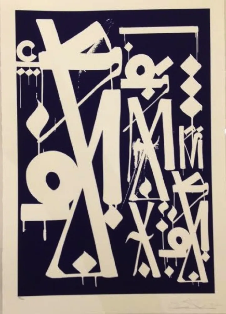 シルクスクリーン Retna - Untitled