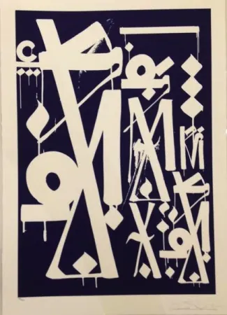 シルクスクリーン Retna - Untitled