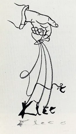 リトグラフ Reuterswärd - Marionnettes