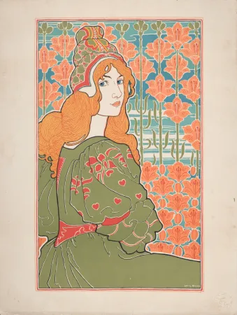 リトグラフ Rhead - Jane, 1897
