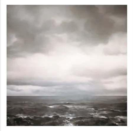 デジタル版画 Richter - Seestück (Bewölkt) 