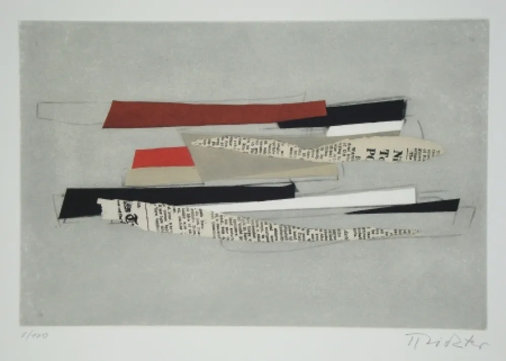 エッチングと　アクチアント Richter - Sur une jambe