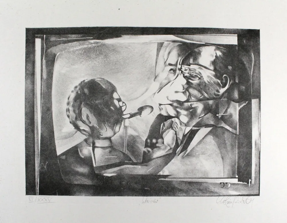 リトグラフ Rickert - Interview