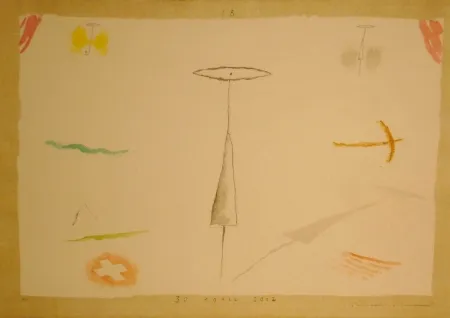 リトグラフ Riera I Aragó - 30 Abril 2002