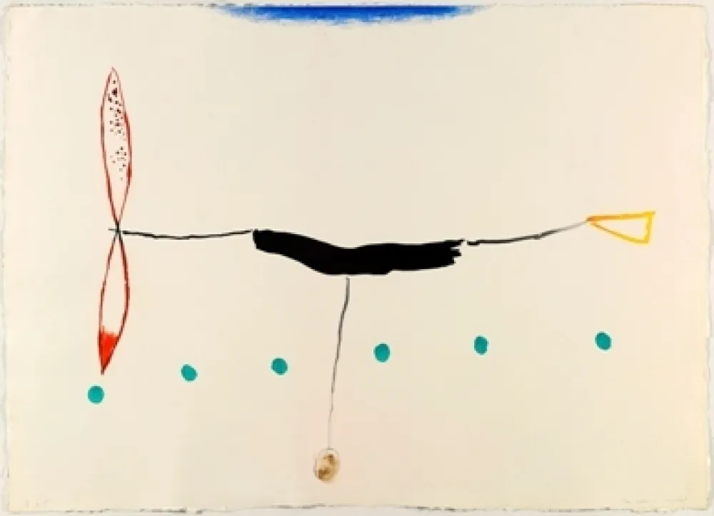 エッチング Riera I Aragó - Avió alargado cola amarilla