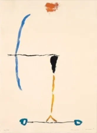 彫版 Riera I Aragó - Avió arc blau 