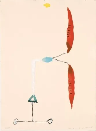 彫版 Riera I Aragó - Avió hèlix vermella 