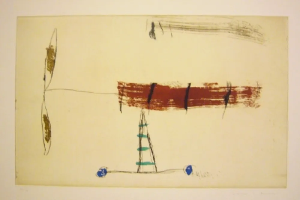 エッチングと　アクチアント Riera I Aragó - Sans titre 2