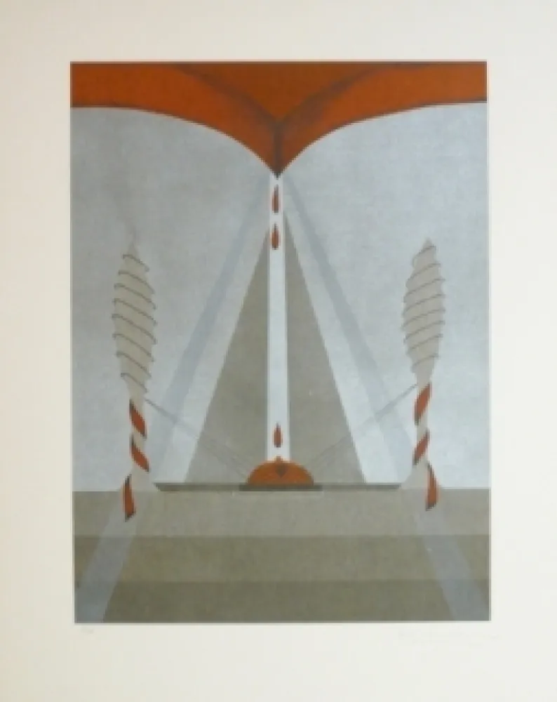 リトグラフ Riera - Tribut 5