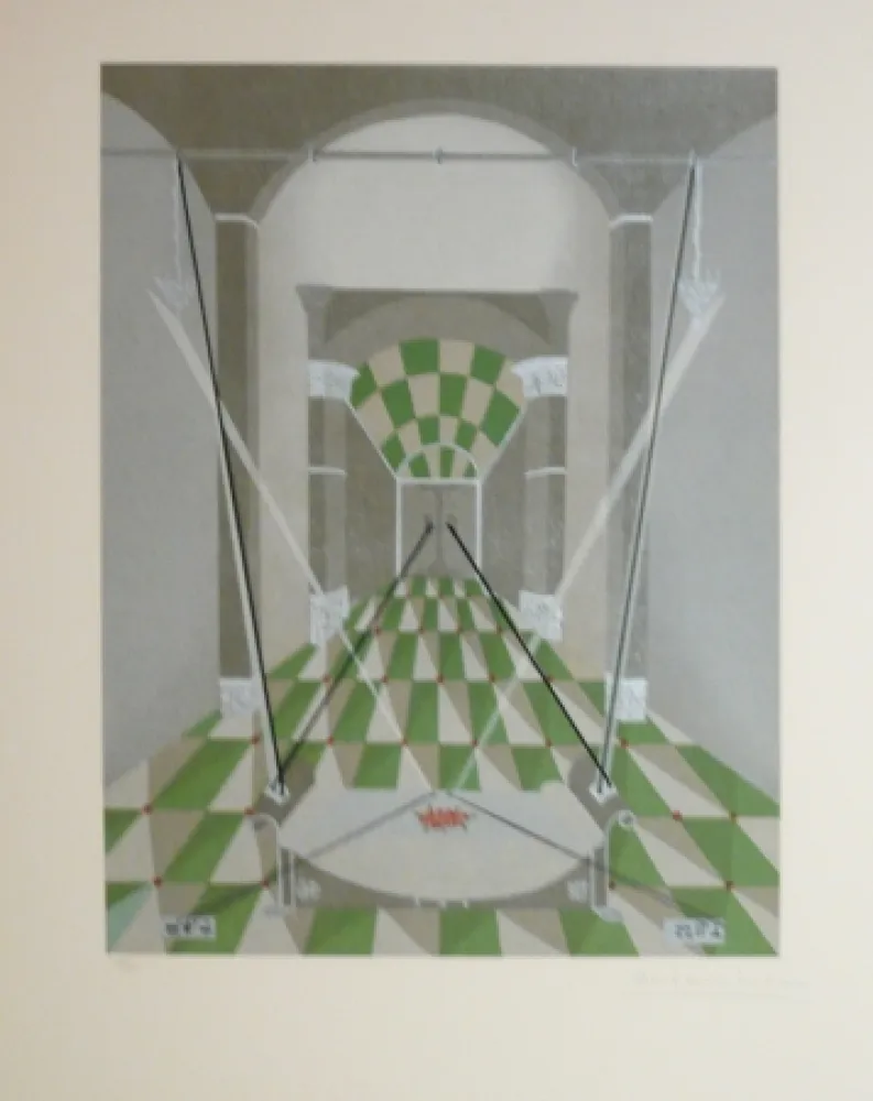 リトグラフ Riera - TRIBUT 7