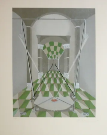 リトグラフ Riera - TRIBUT 7